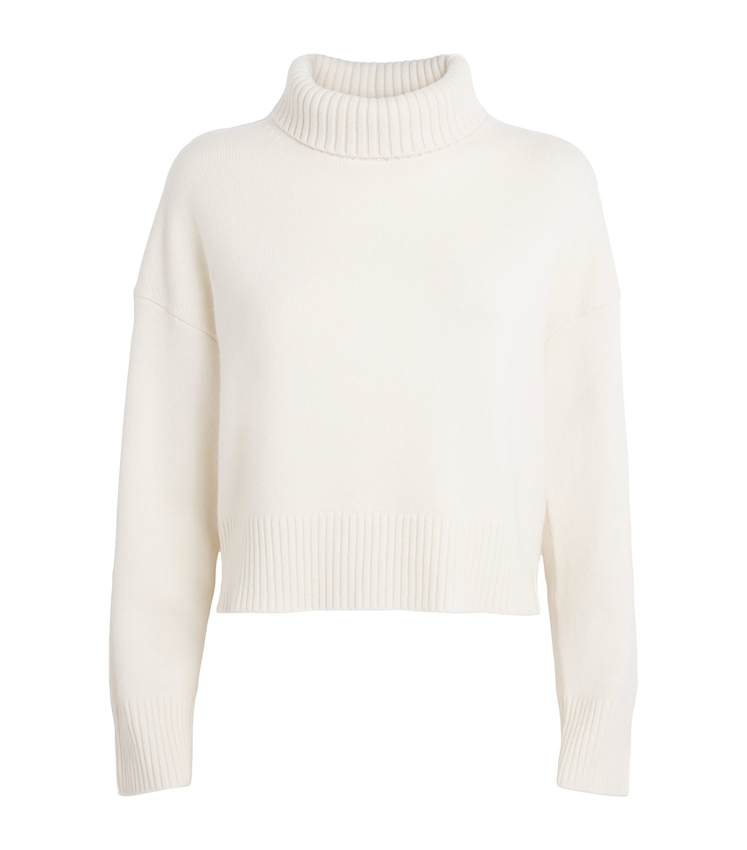 Cashmere-Blend Rollneck Sweater