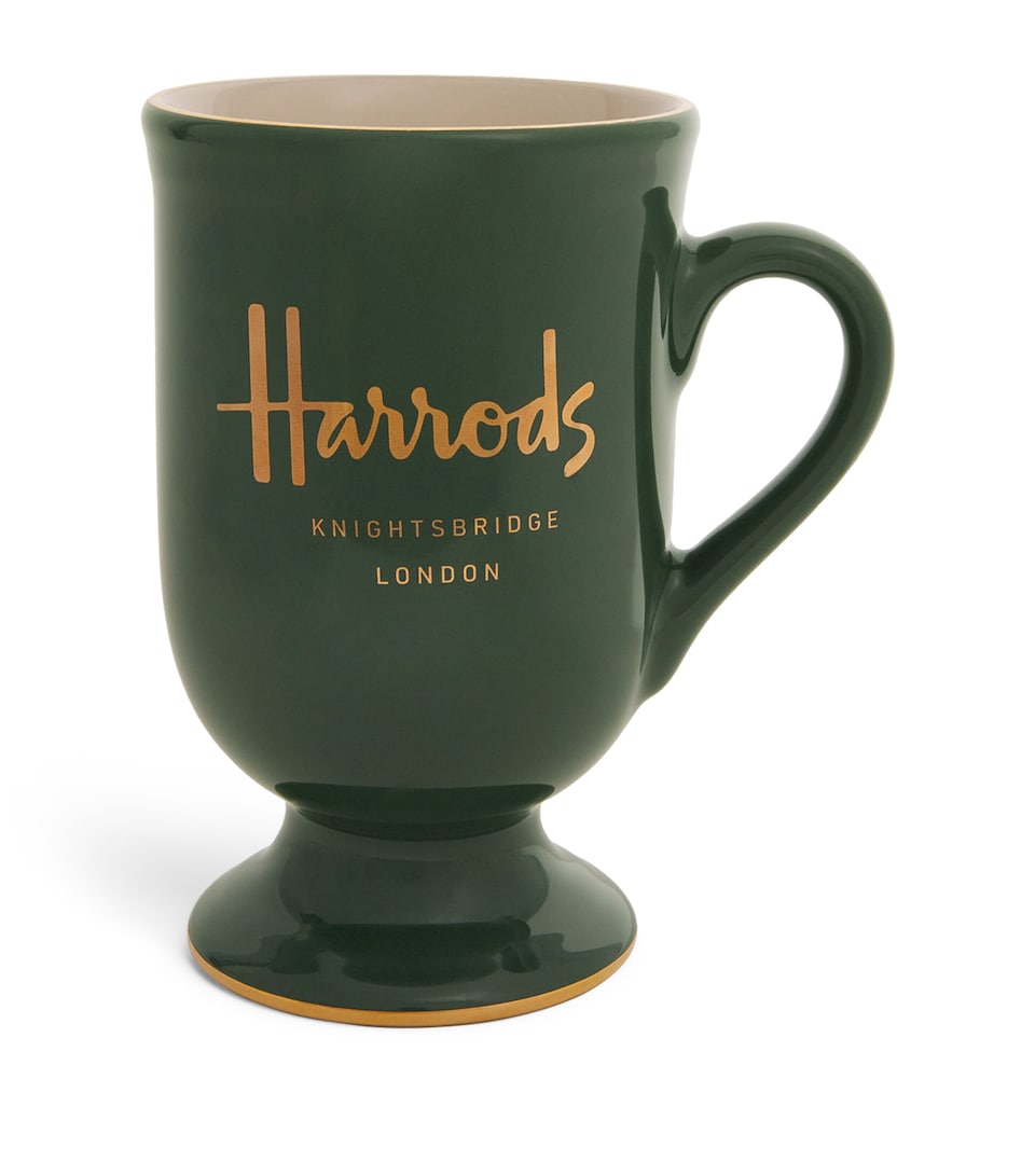 Harrods Pedestal Mug Green