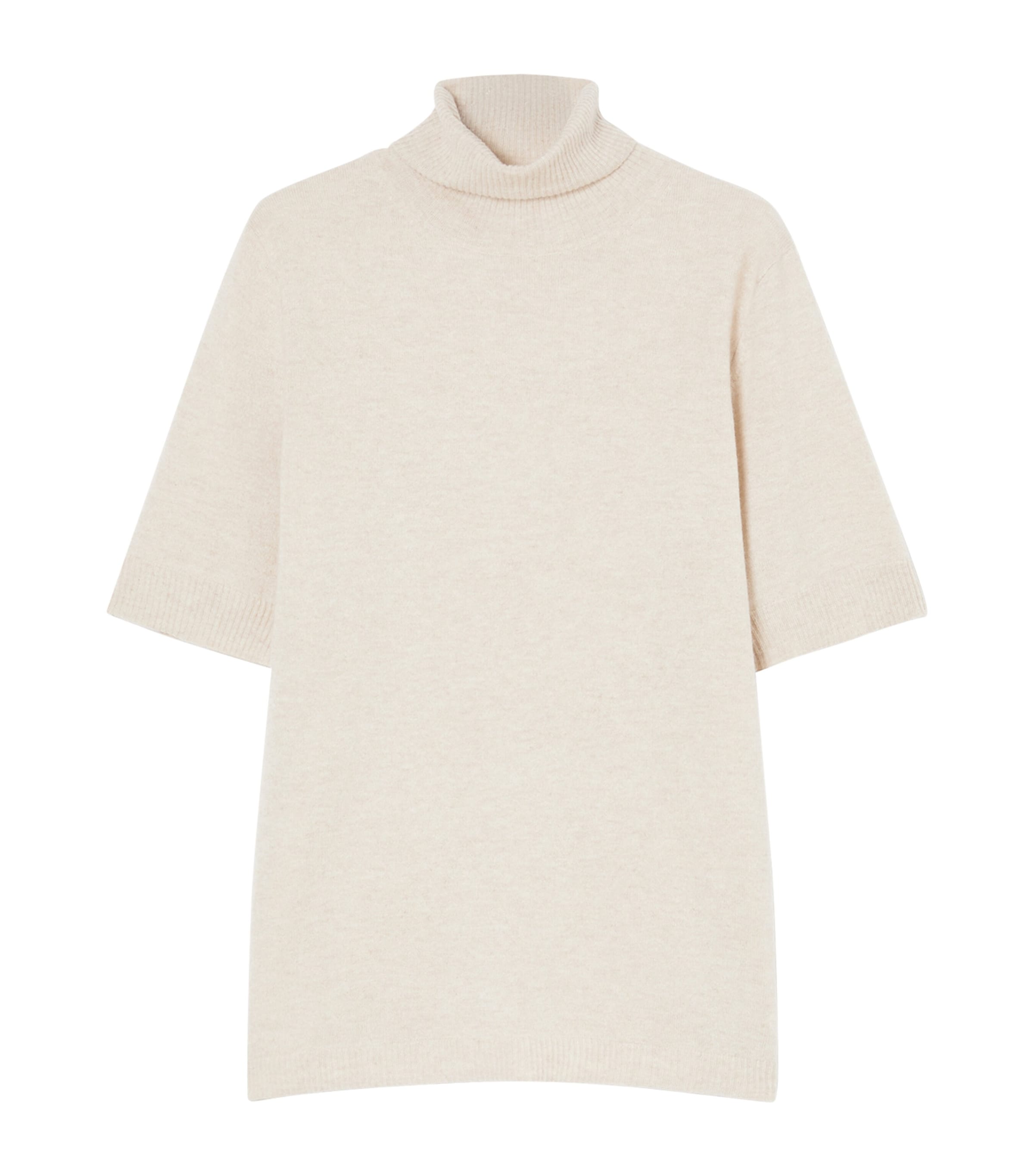 Cashmere Romolo Short-Sleeve Sweater