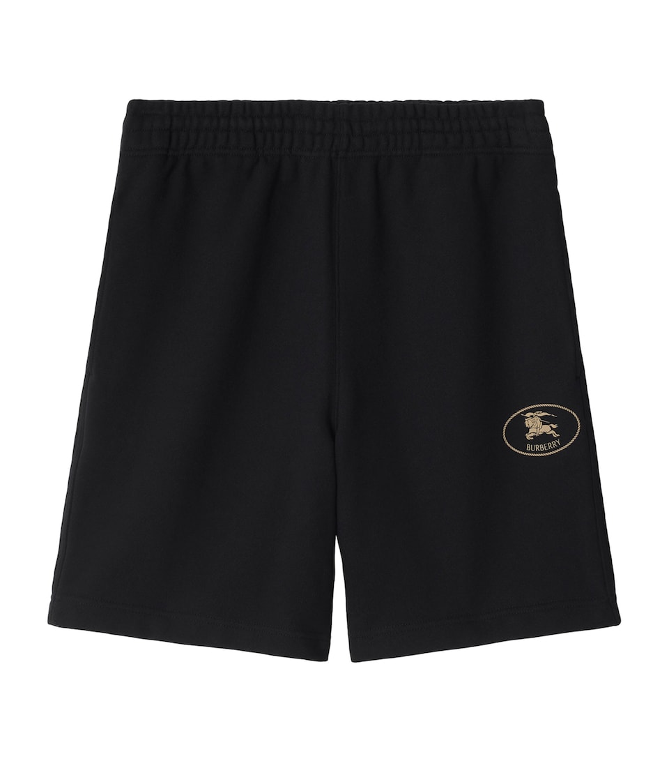 Cotton Logo Shorts