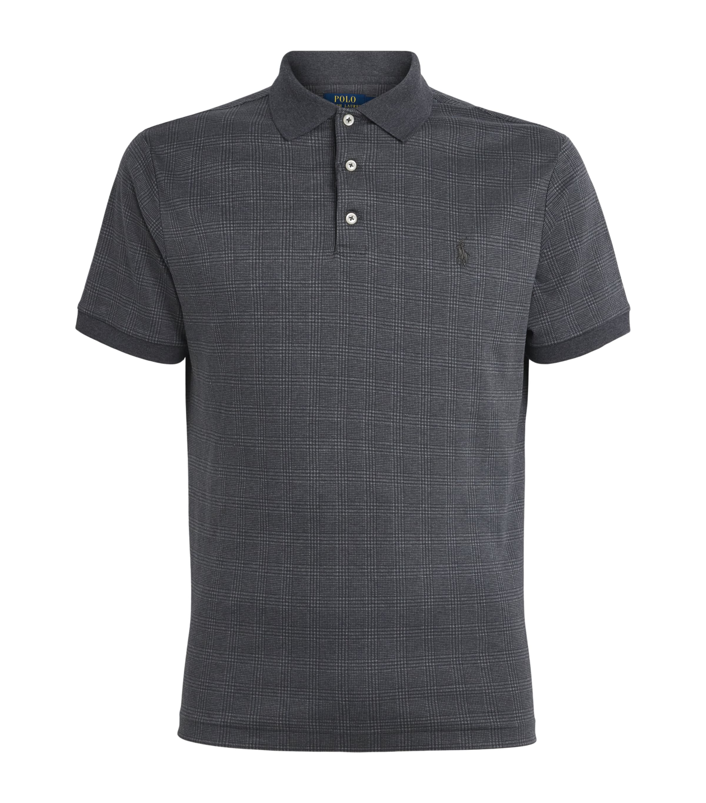 Cotton Glen Plaid Polo Shirt