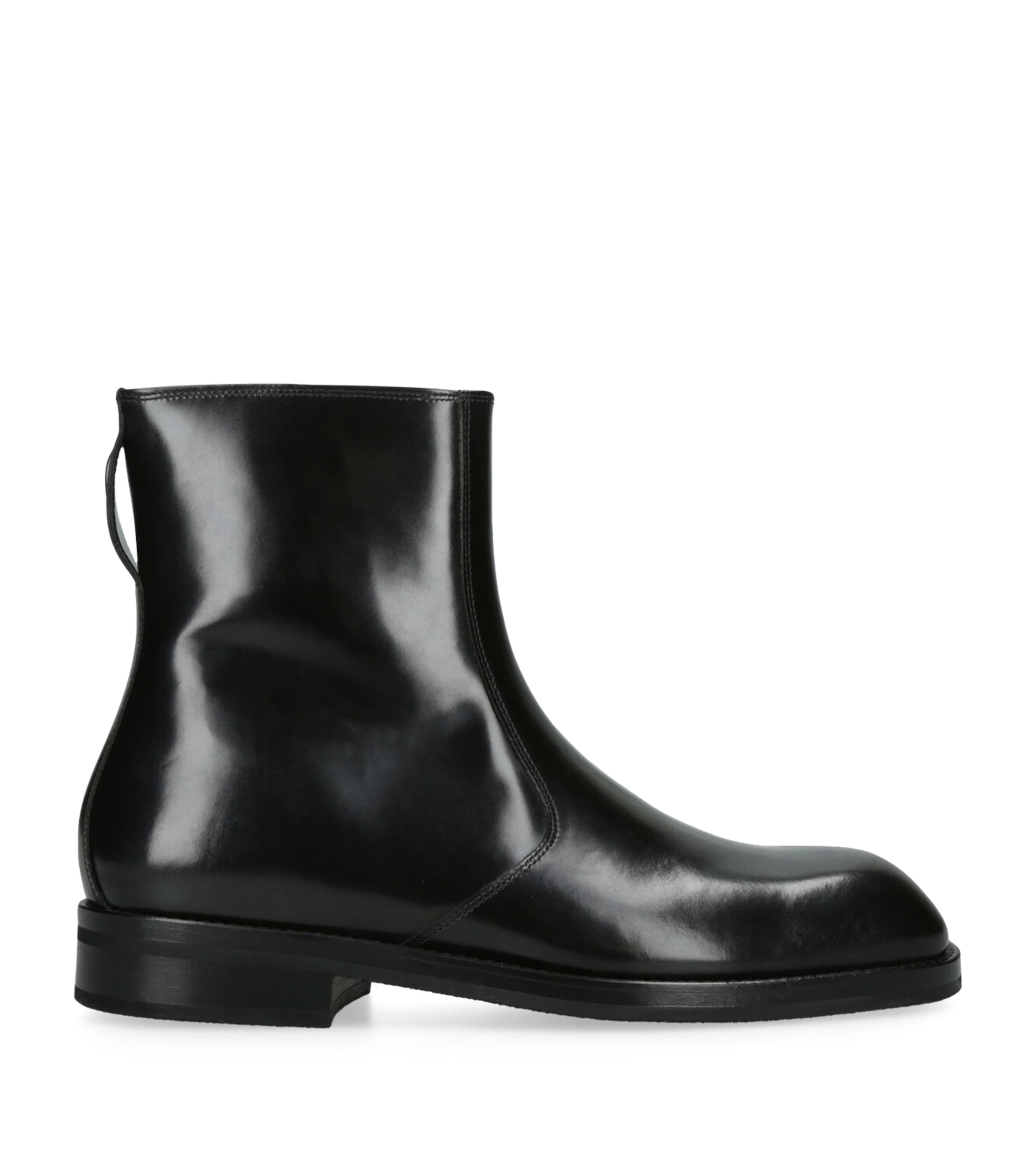 Calfskin Ankle Boots