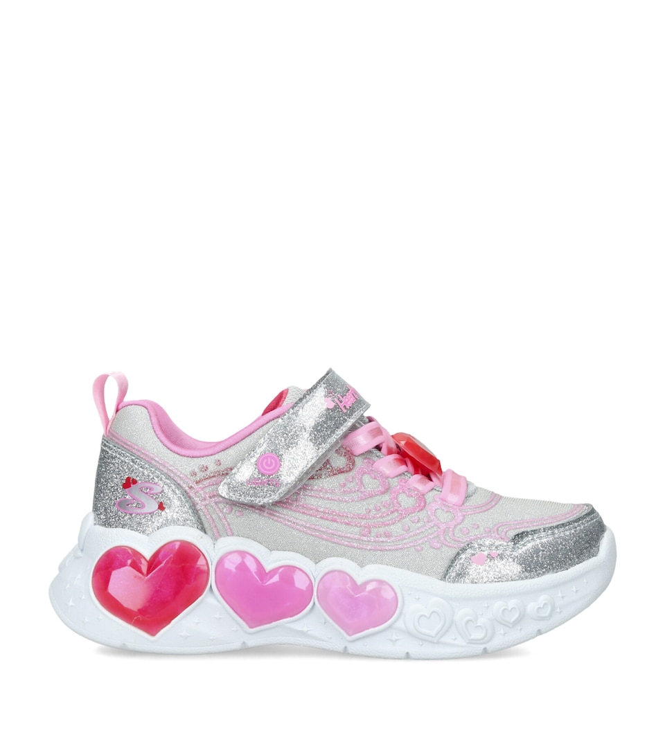 Skechers Light-Up Enchanted Heart Sneakers Grey/other
