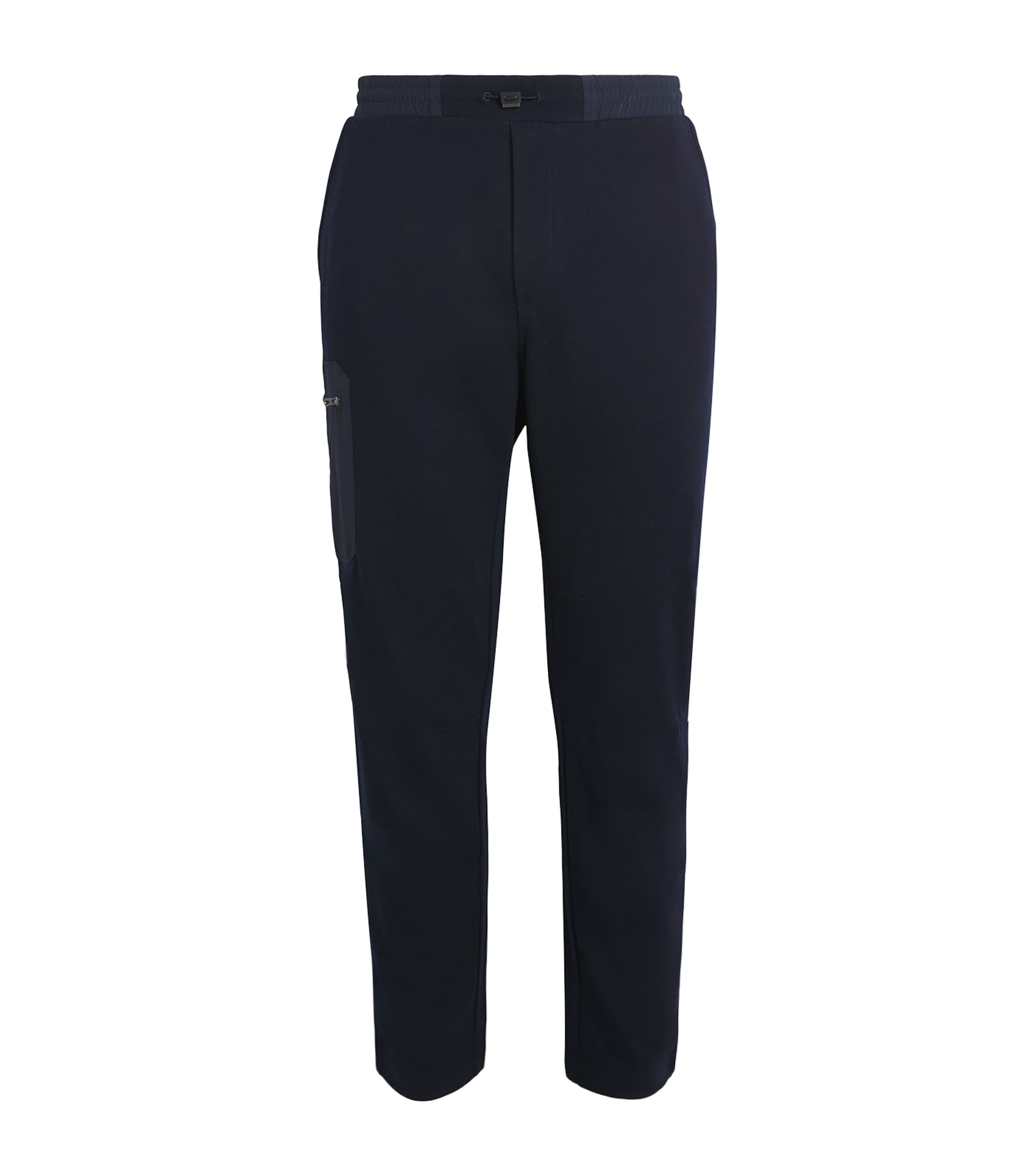 Wool-Blend Drawstring Trousers