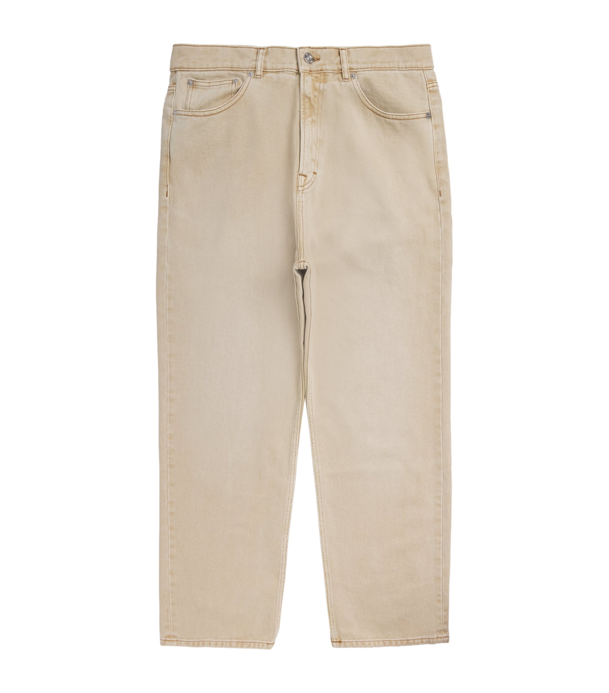 Picante Mens Wide-Leg Jeans Sand