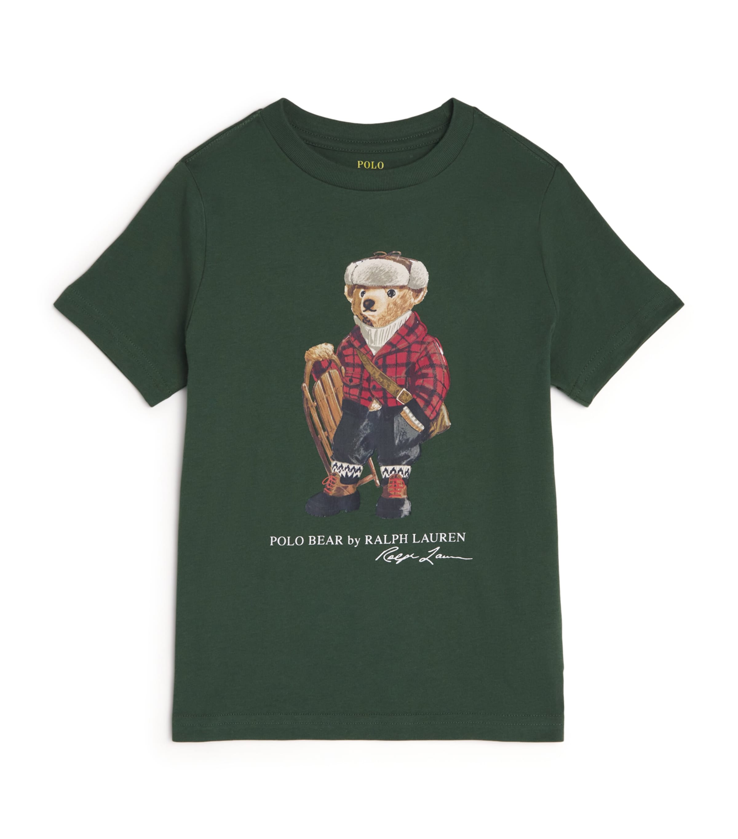 Cotton Polo Bear T-Shirt (6-14 Years)