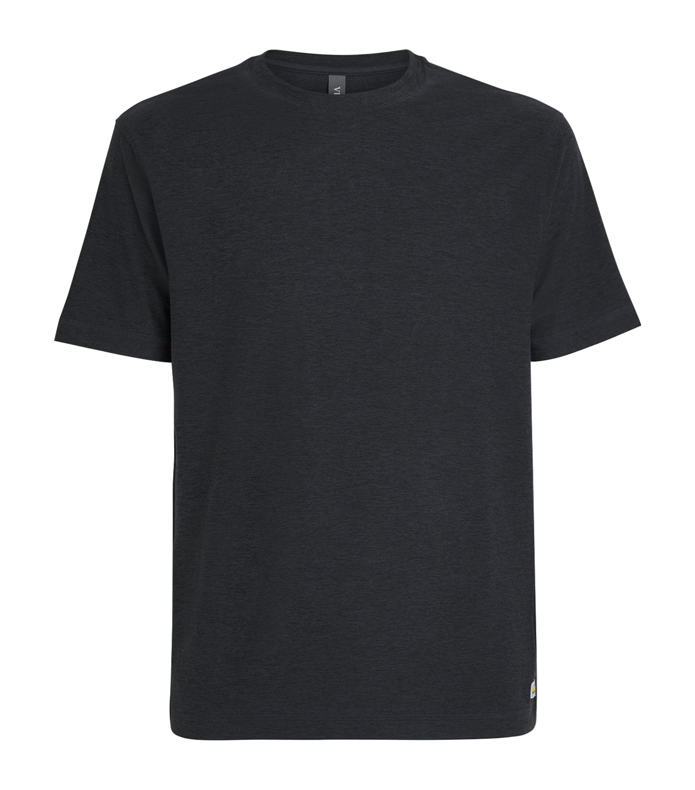 VUORI Mens Strato Tech T-Shirt Charcoal Heathe