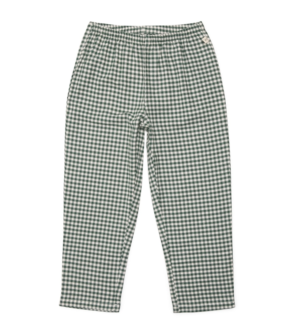 Organic Cotton Check Foret Trousers (5-10 Years)