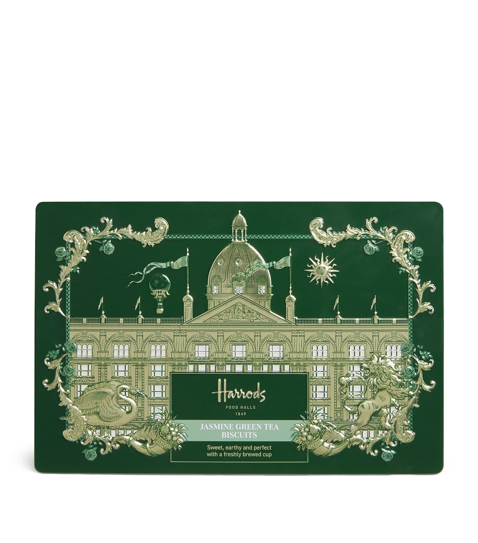 Harrods Jasmine Green Tea Biscuits (200g)