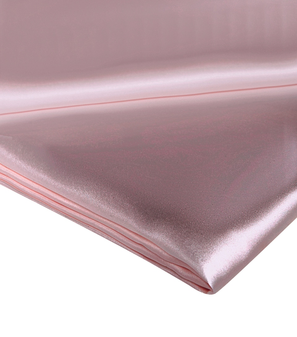 Gingerlily Silk Double Flat Sheet (230cm x 310cm) Vintage Pink