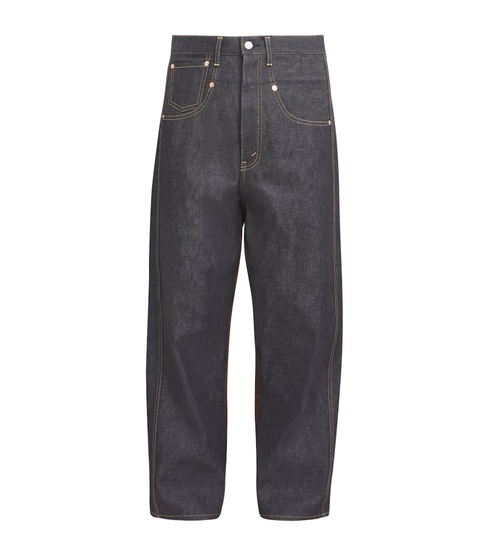 Junya Watanabe MAN x Levi’s Corduroy-Trim Straight Jeans