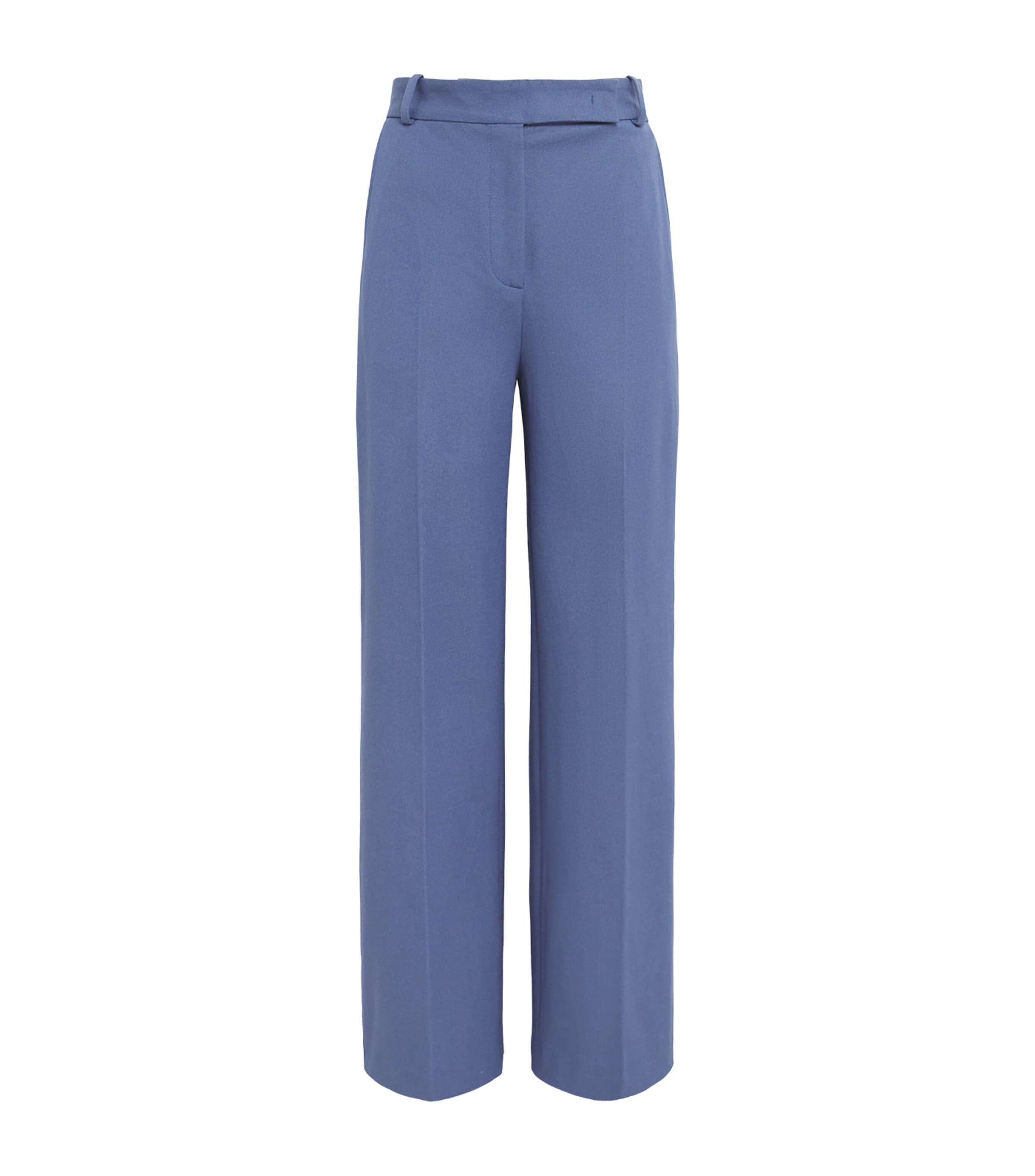 Joseph Womens Stretch-Gabardine Yukio Trousers Mineral