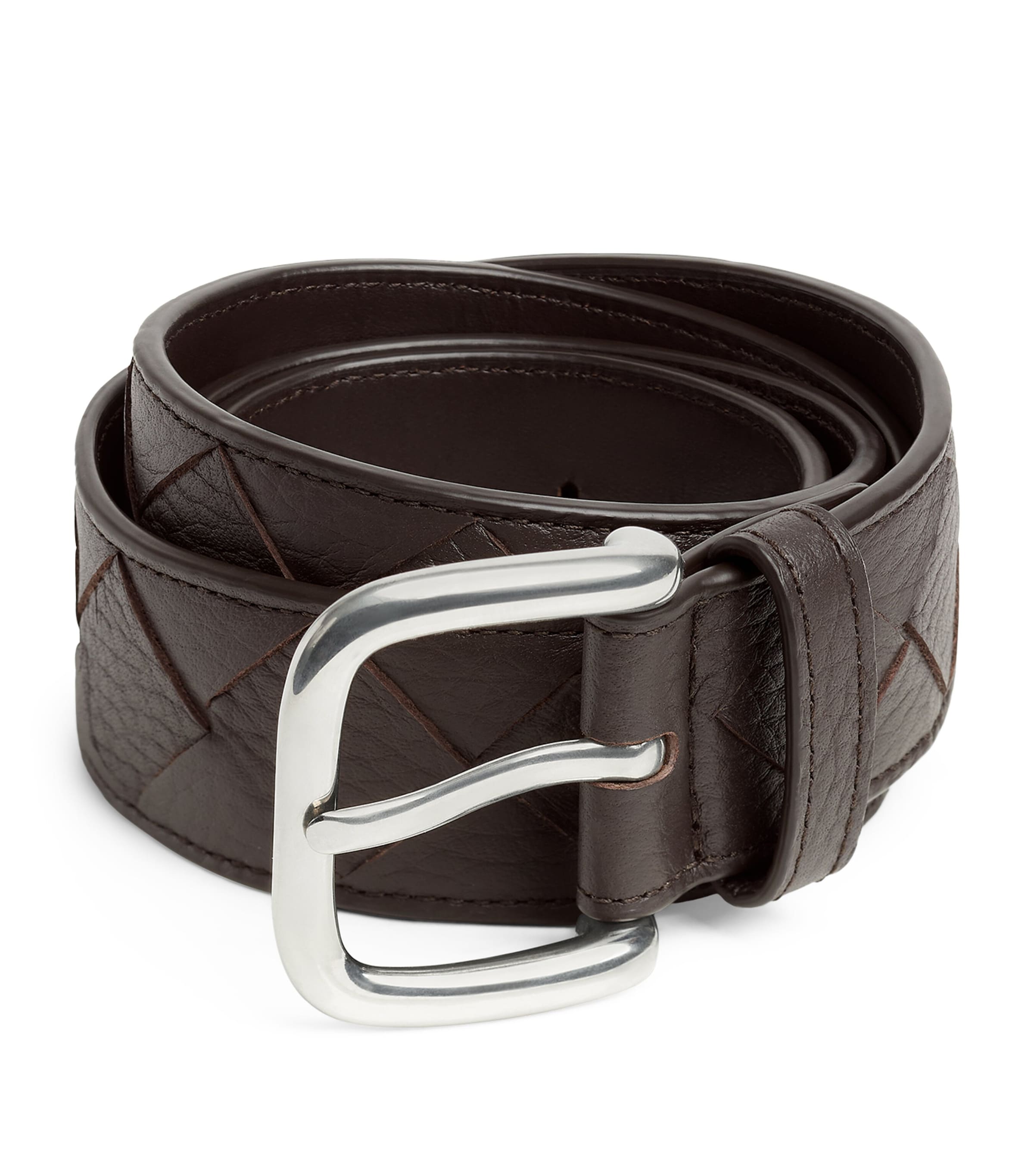 ベルト Bottega Veneta INTRECCIATO PICCOLO BELT Bottega Veneta Calf Leather Intrecciato Piccolo Belt