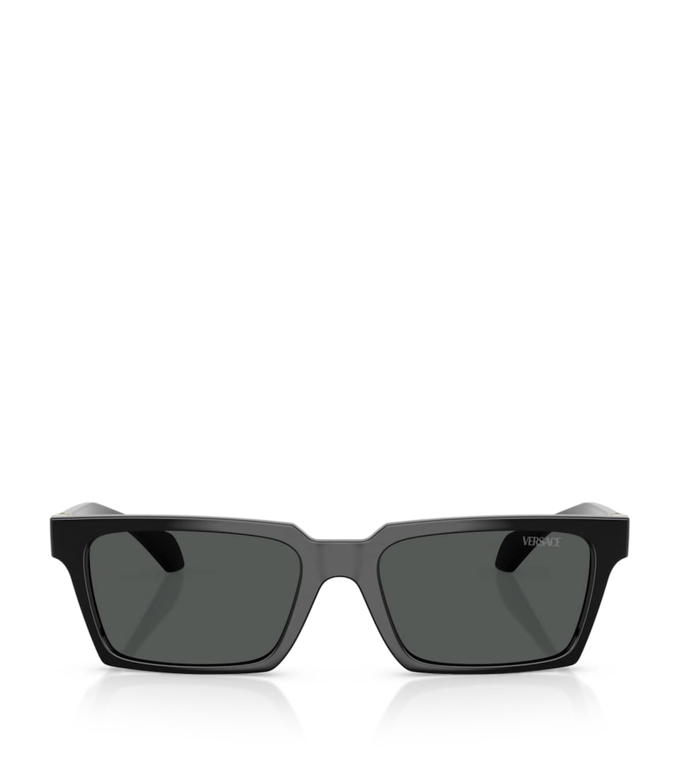 Versace Acetate Rectangular Sunglasses