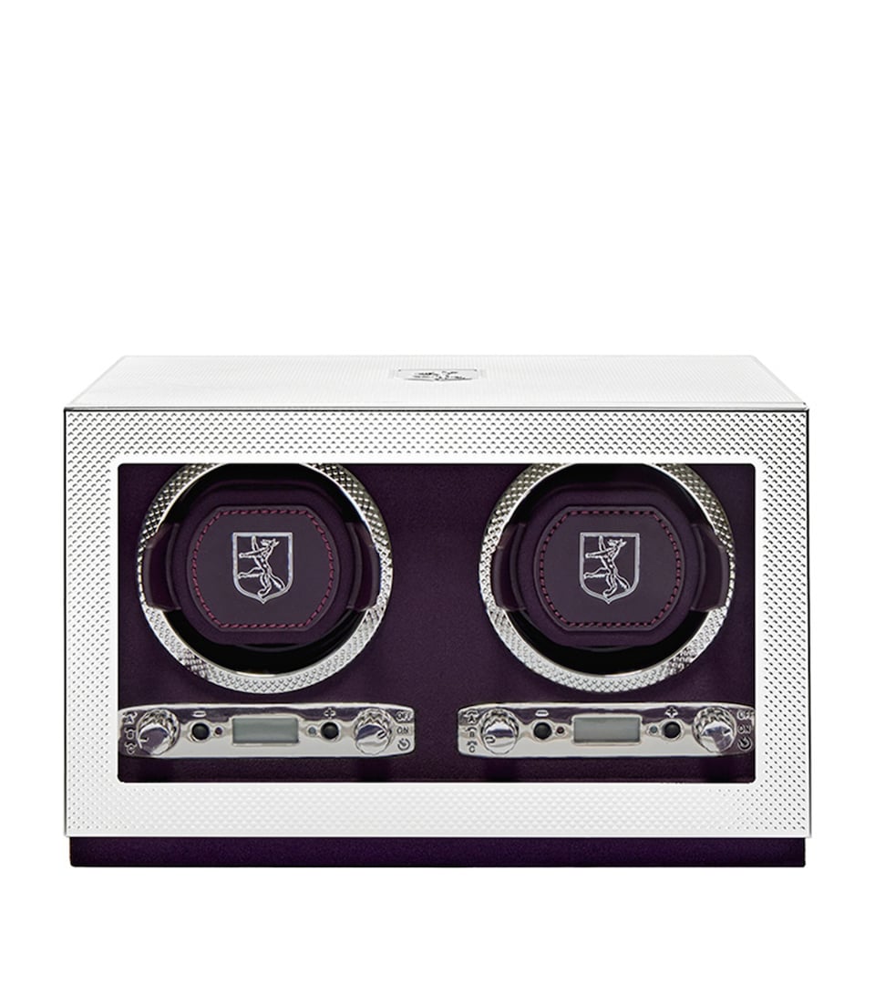 Silver Double Watch Winder