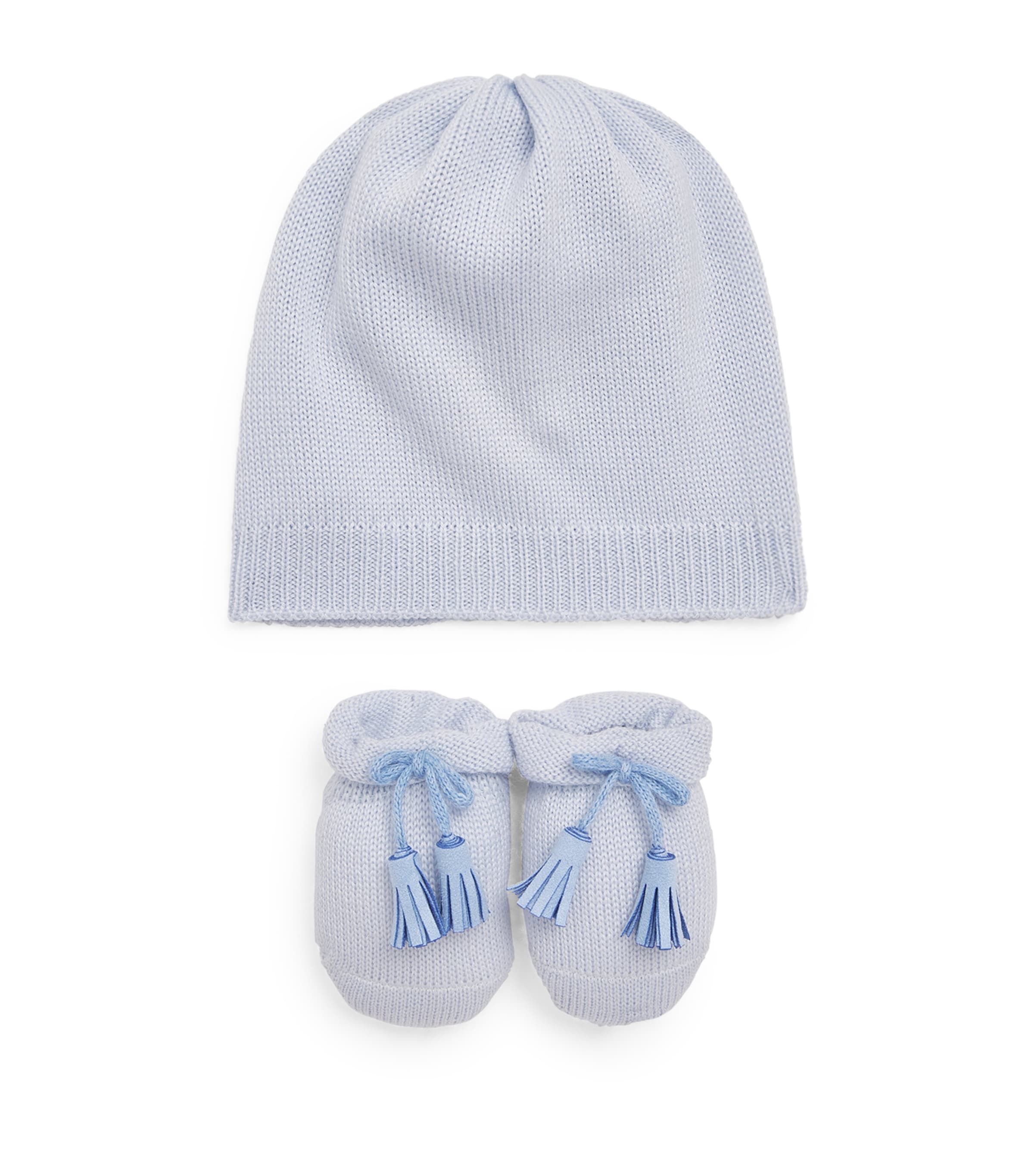 Story Loris Virgin Wool Hat and Booties Gift Set (3-9 Months)