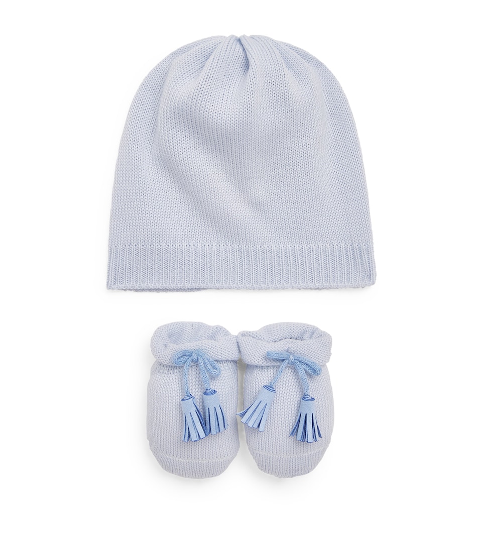 Story Loris Virgin Wool Hat and Booties Gift Set (3-9 Months)