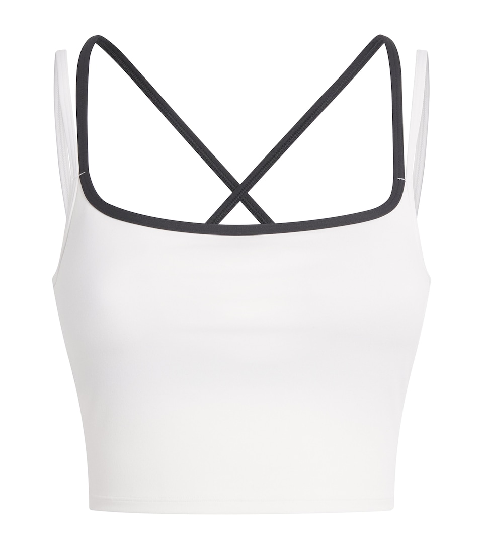 VUORI Womens Daily Layered Tank Top White