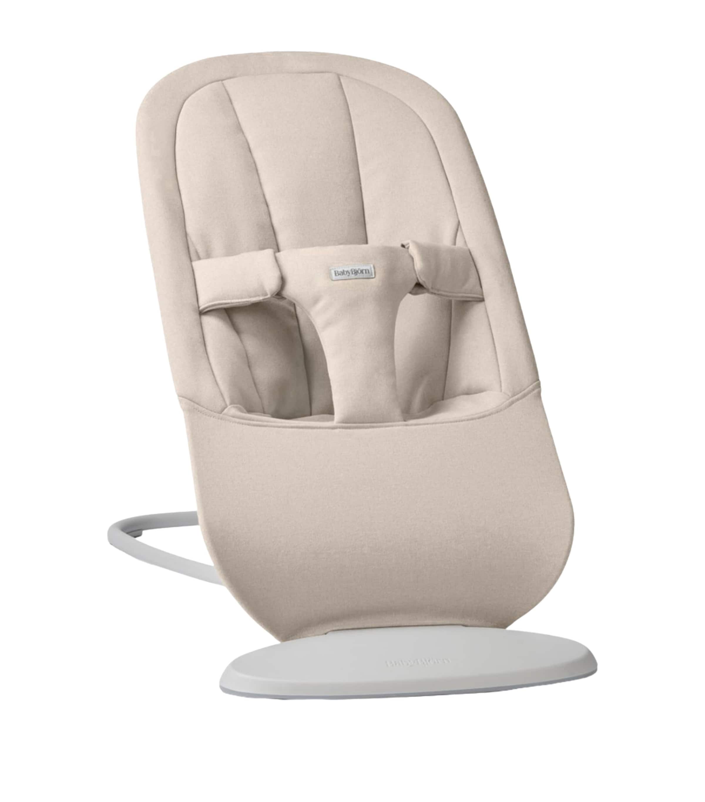 BabyBjörn Woven Baby Bjorn Begin Bouncer Sand Grey