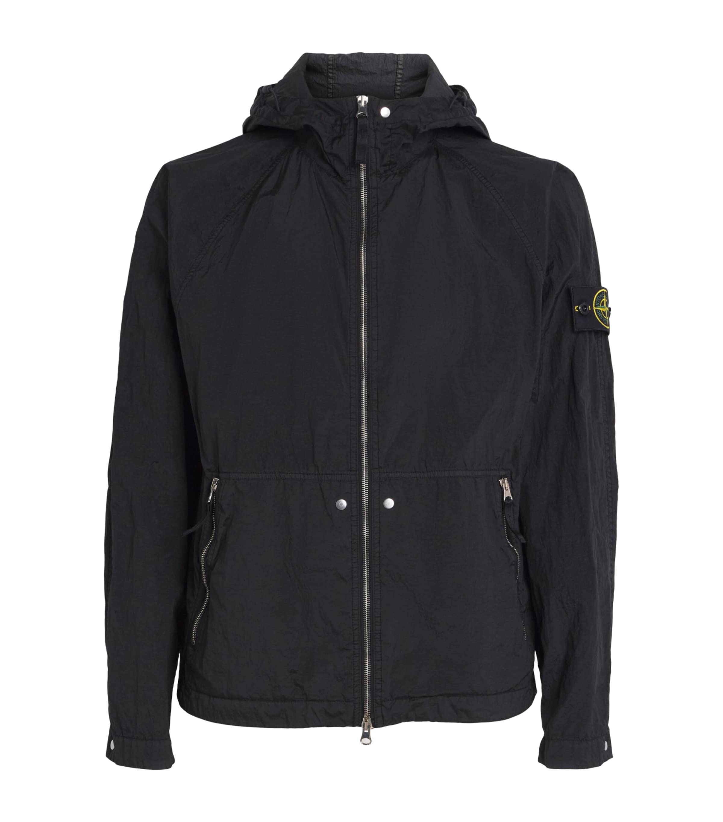 Stone Island Mens Nylon Watro-TC Hooded Parka