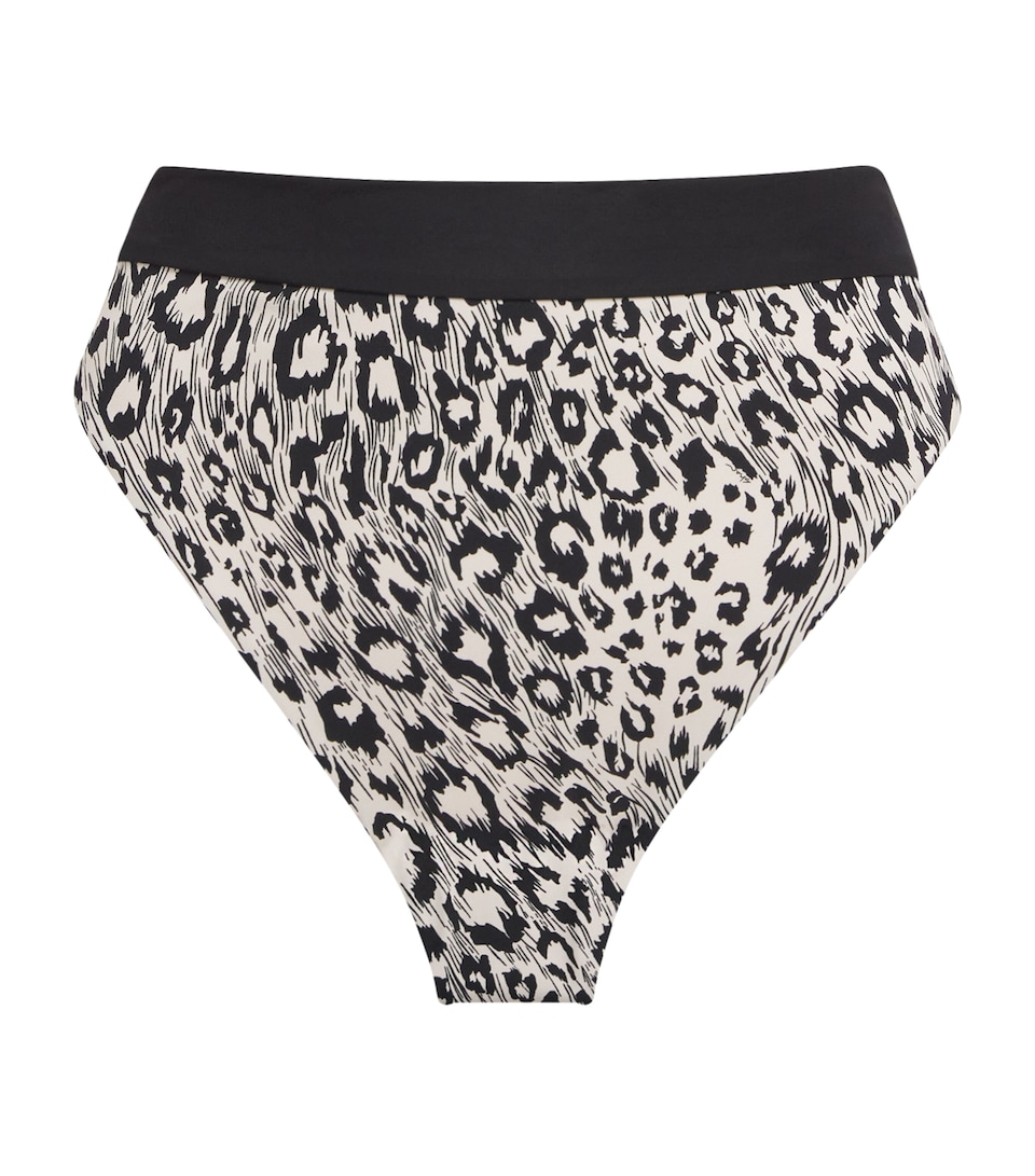 Leopard Print Bikini Bottoms
