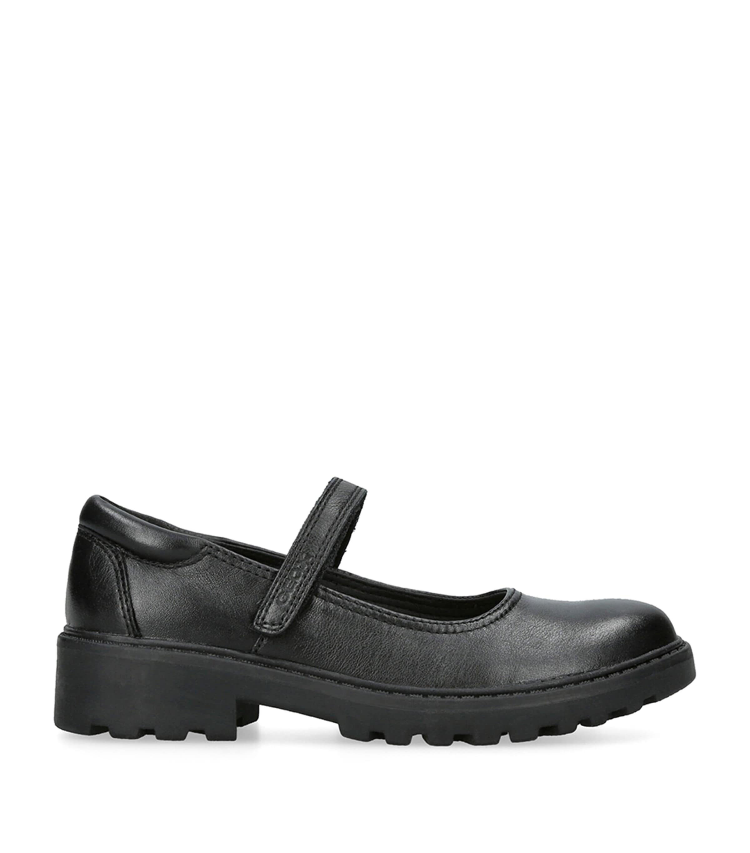 Geox Leather Casey Ballet Flats Black