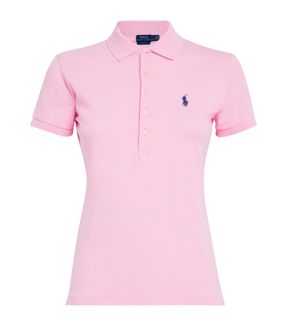 Stretch-Cotton Julie Polo Shirt