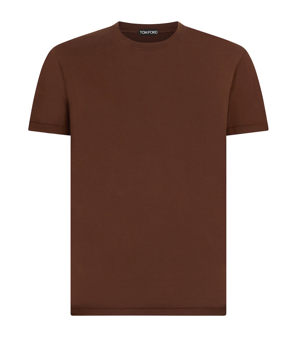 TOM FORD Mens Crew-Neck T-Shirt Ecj