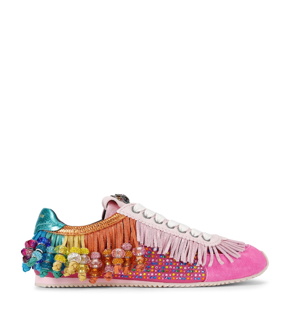 Suede Fringe Islington Sneakers