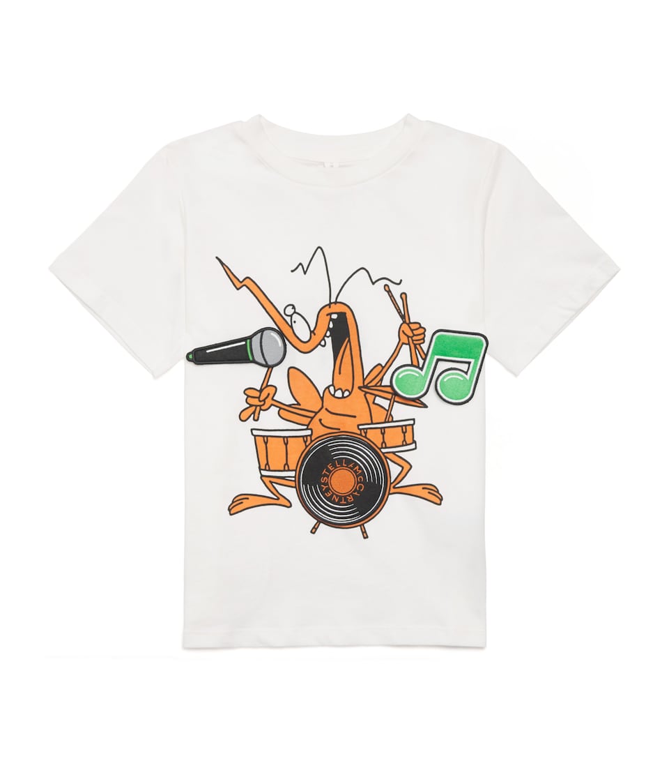 Organic Cotton Drummer T-Shirt (2-14 Years)