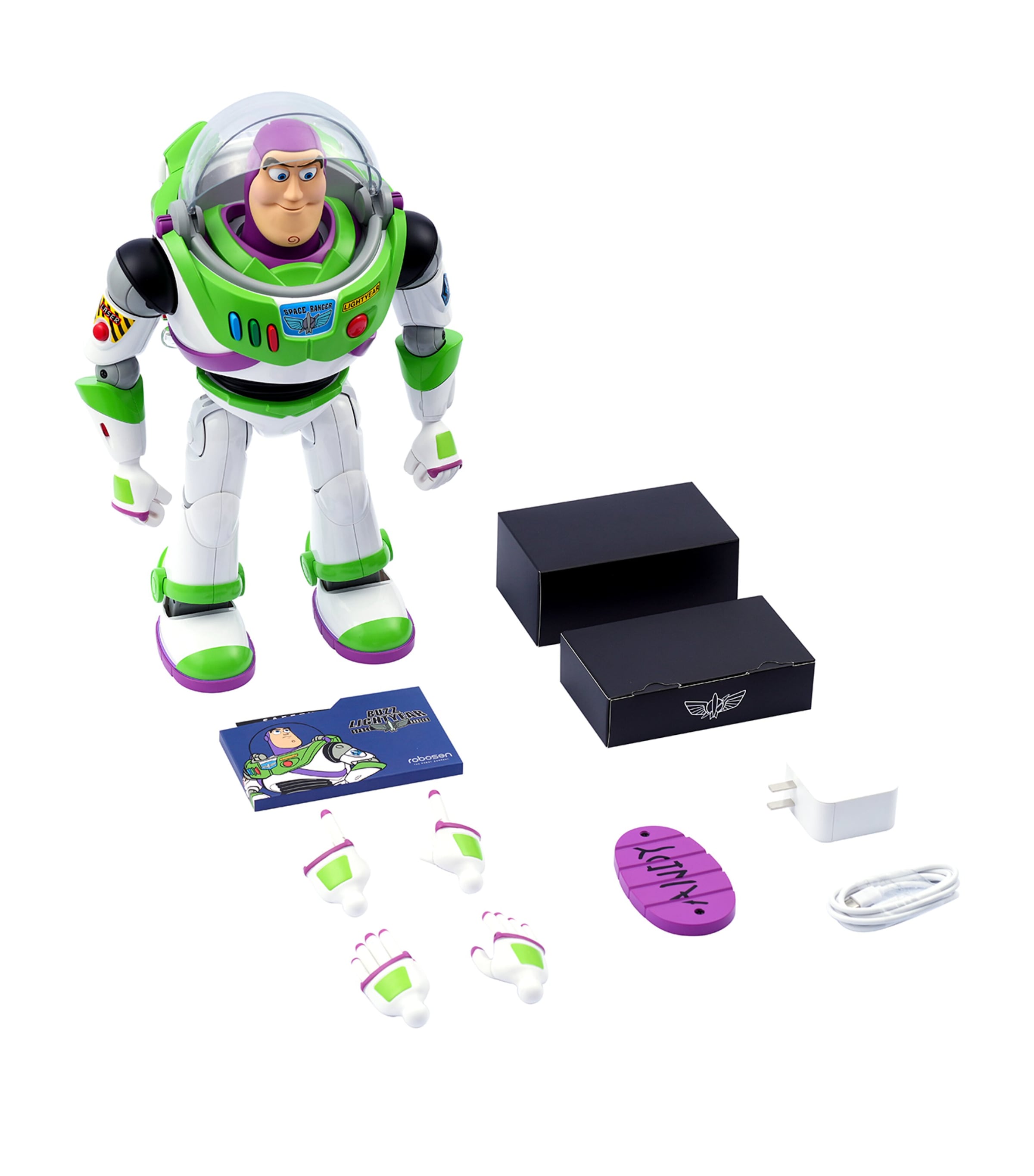 ROBOSEN Buzz Lightyear Robot Electronic Toy (37.2cm x 29cm)