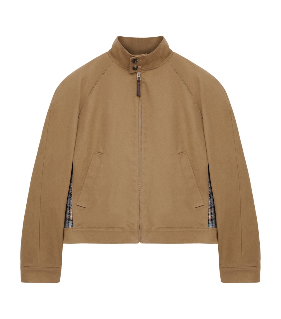 Wool-Cotton-Blend Jacket