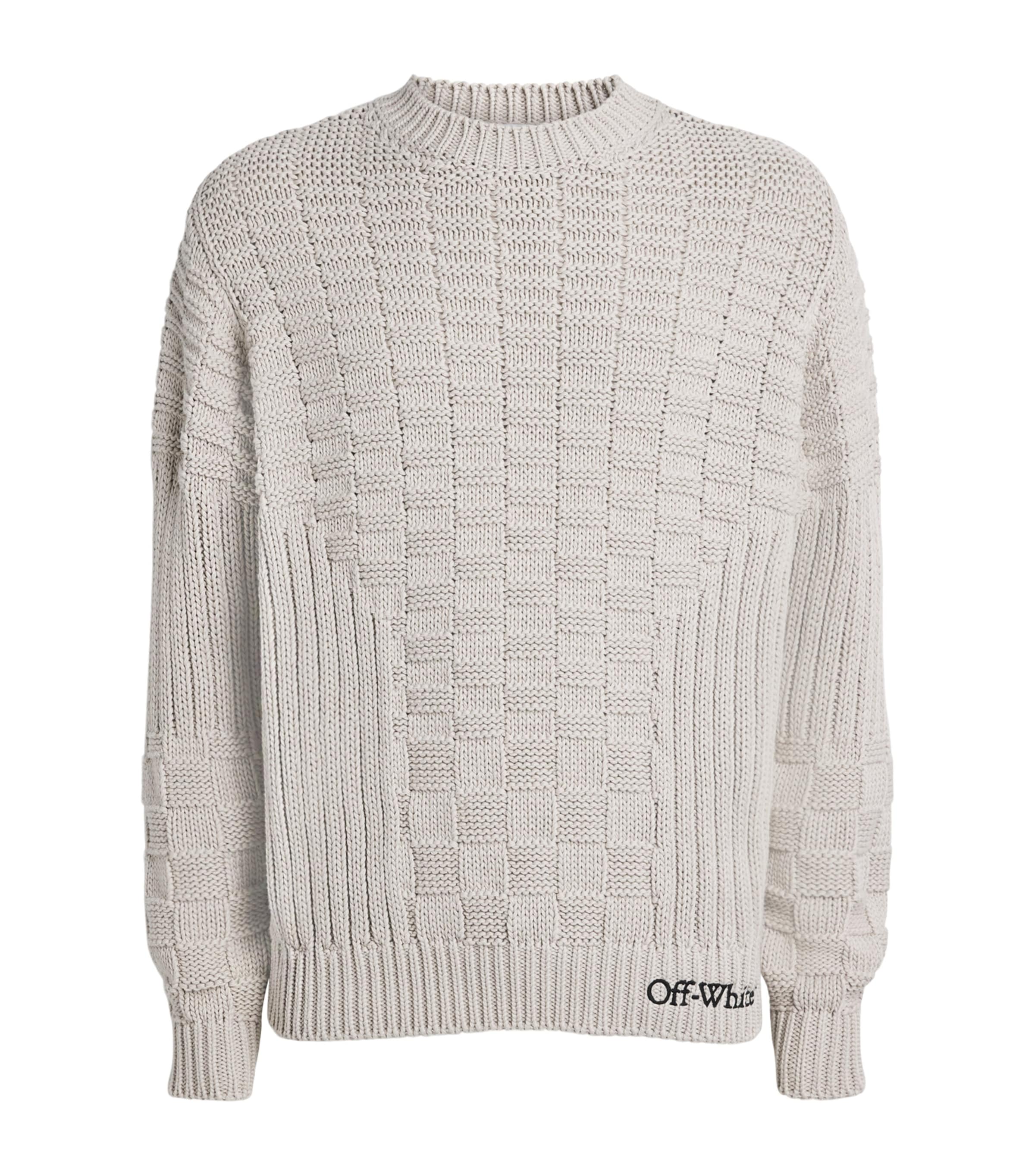 Cotton 3D Stitch Sweater