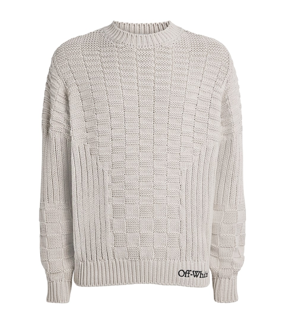 Cotton 3D Stitch Sweater