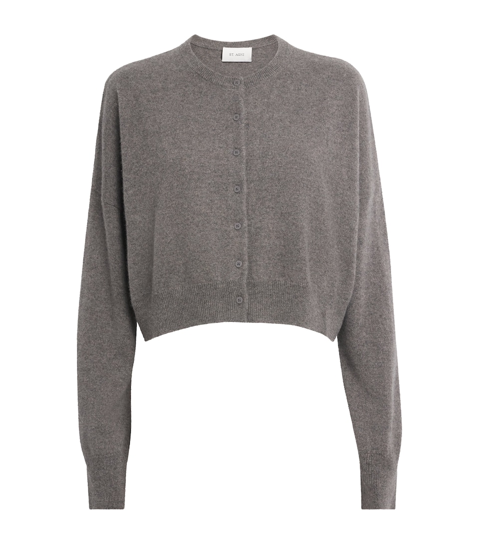 Cashmere Cropped Cardigan
