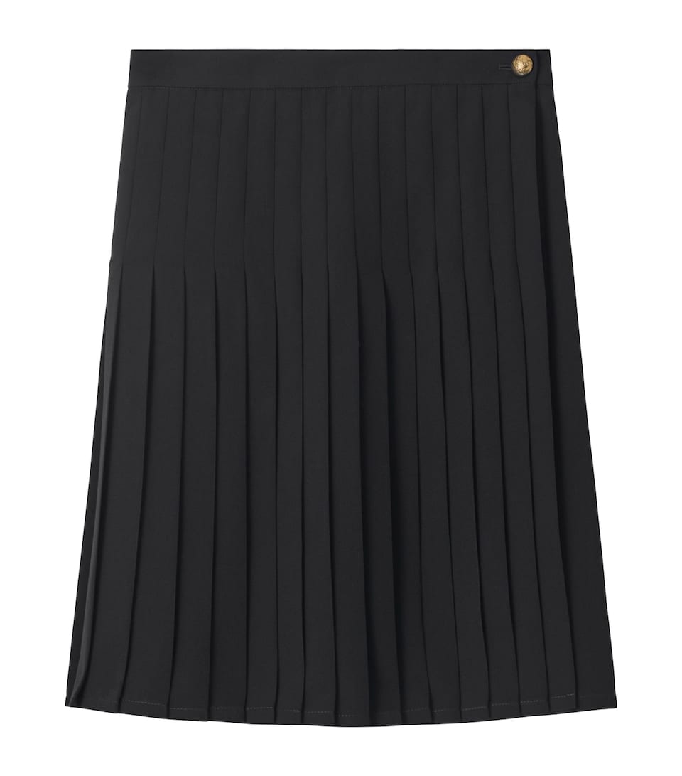 Pleated Mini Skirt