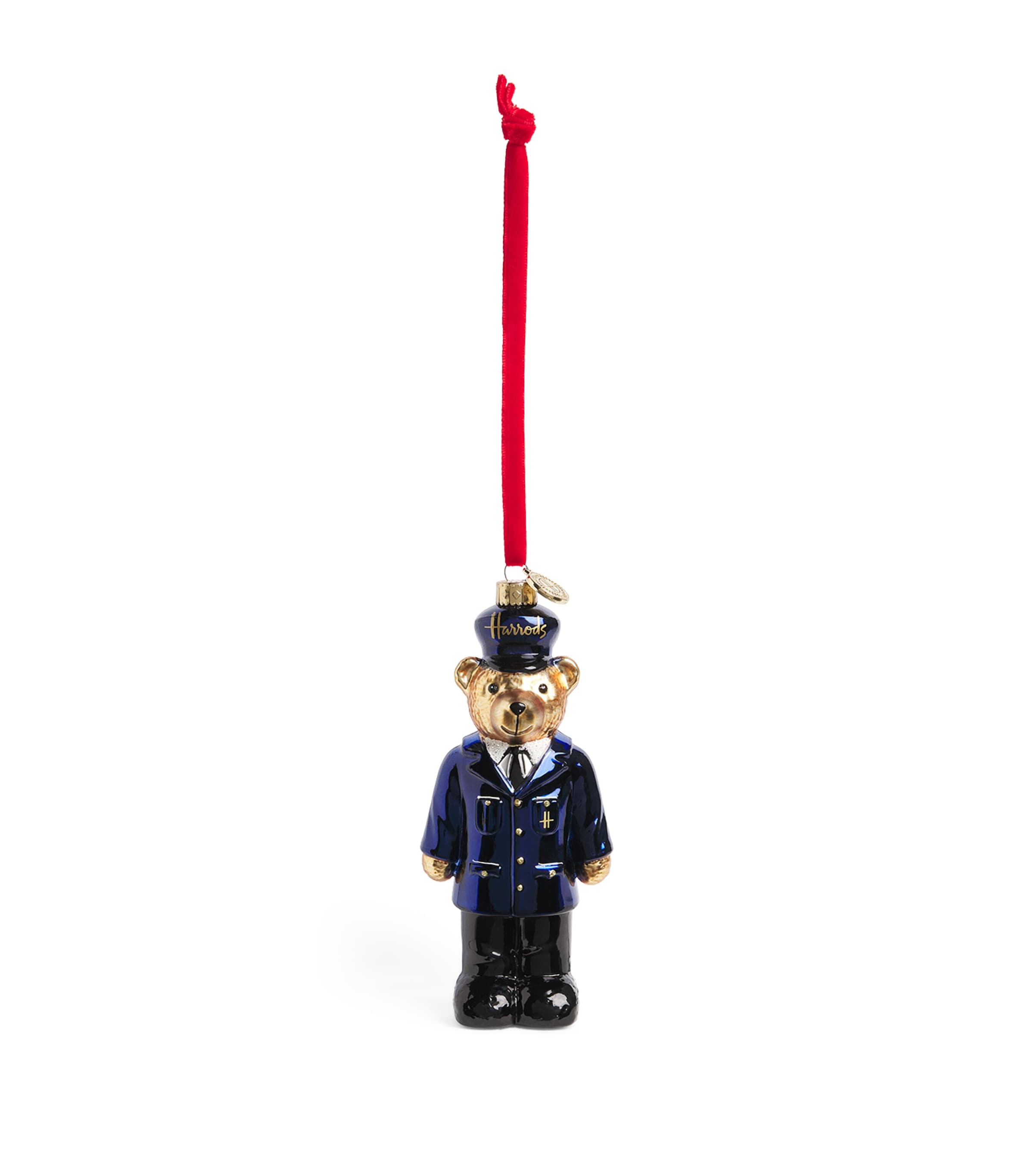 Harrods Harrods Police Bear Tree Decoration