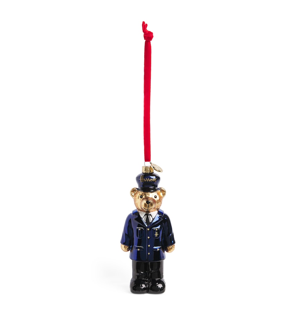 Harrods Harrods Police Bear Tree Decoration