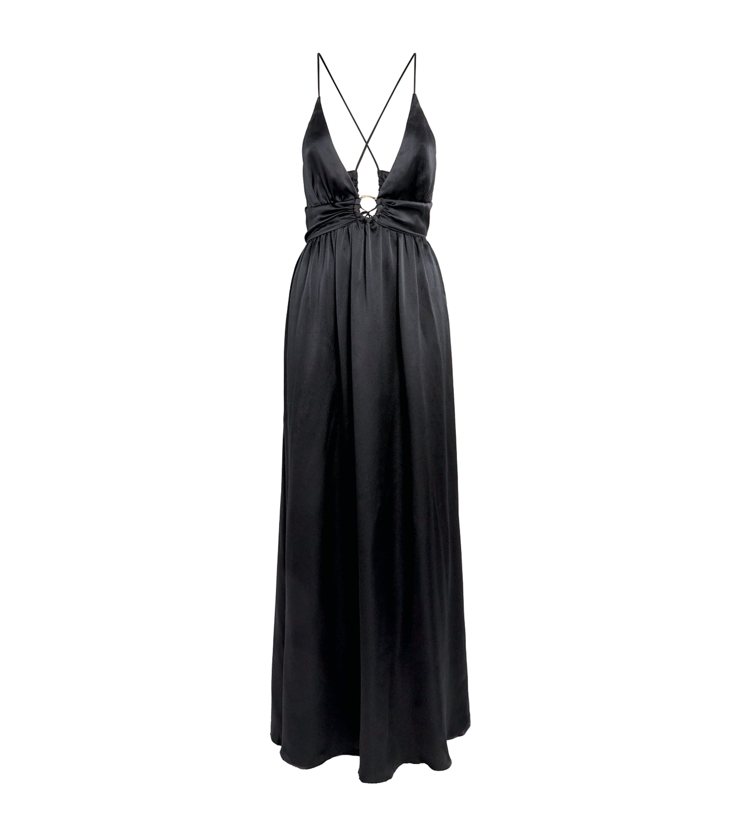 Silk Meteora Maxi Dress