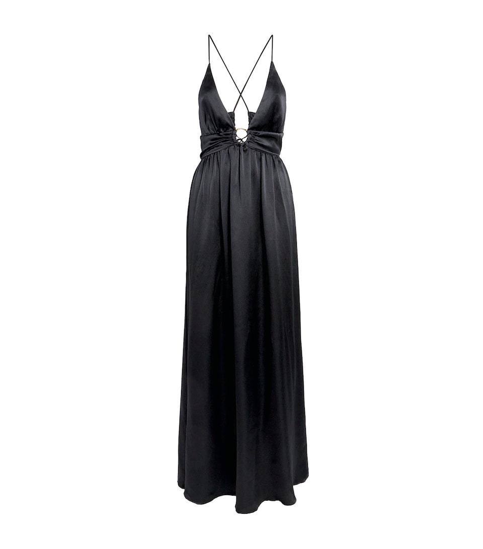 Silk Meteora Maxi Dress