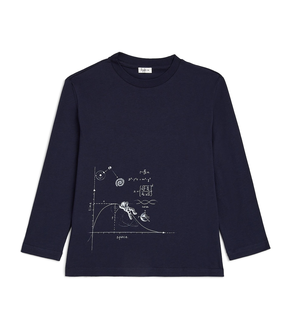 Cotton Long-Sleeve T-Shirt (2-14 Years)