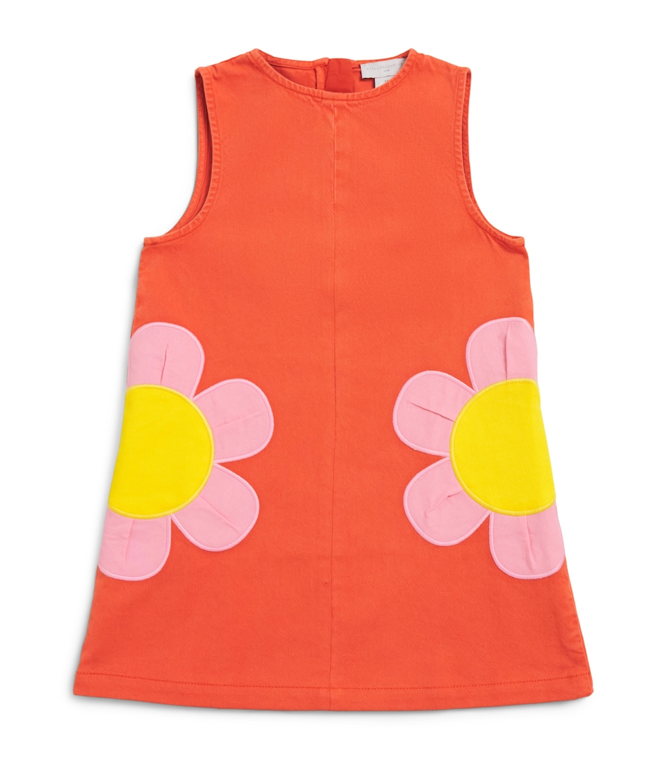 Stella McCartney Kids Floral Appliqué Dress (3-14+ Years)
