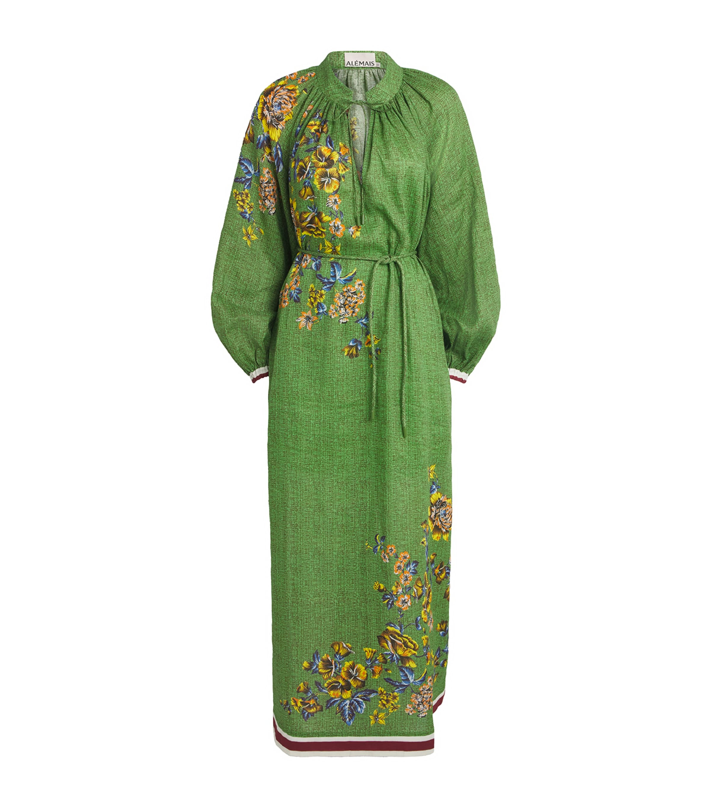 ALEMAIS Womens Ramie Phyllis Tunic Dress