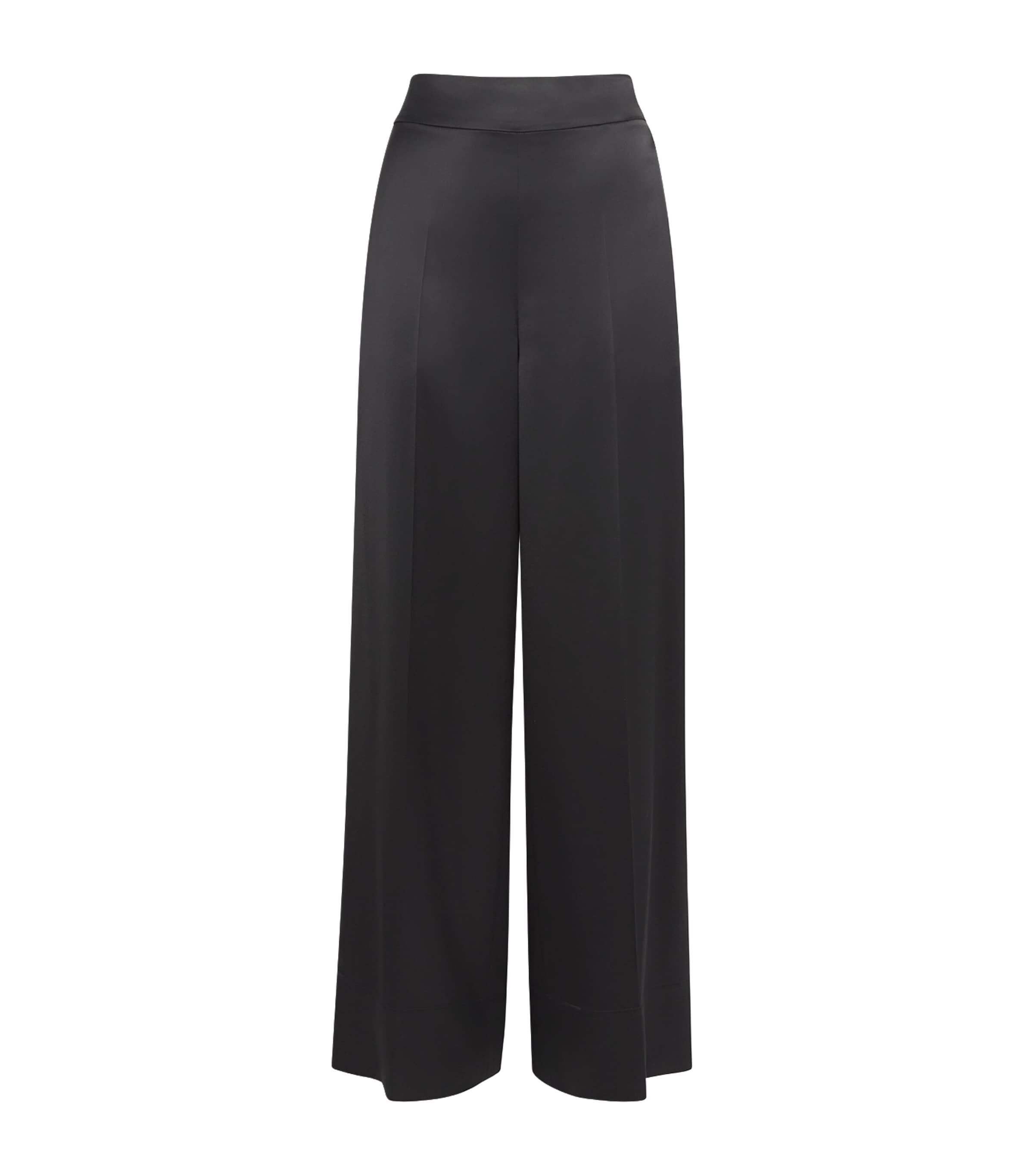 Satin Dijon Tailored Trousers