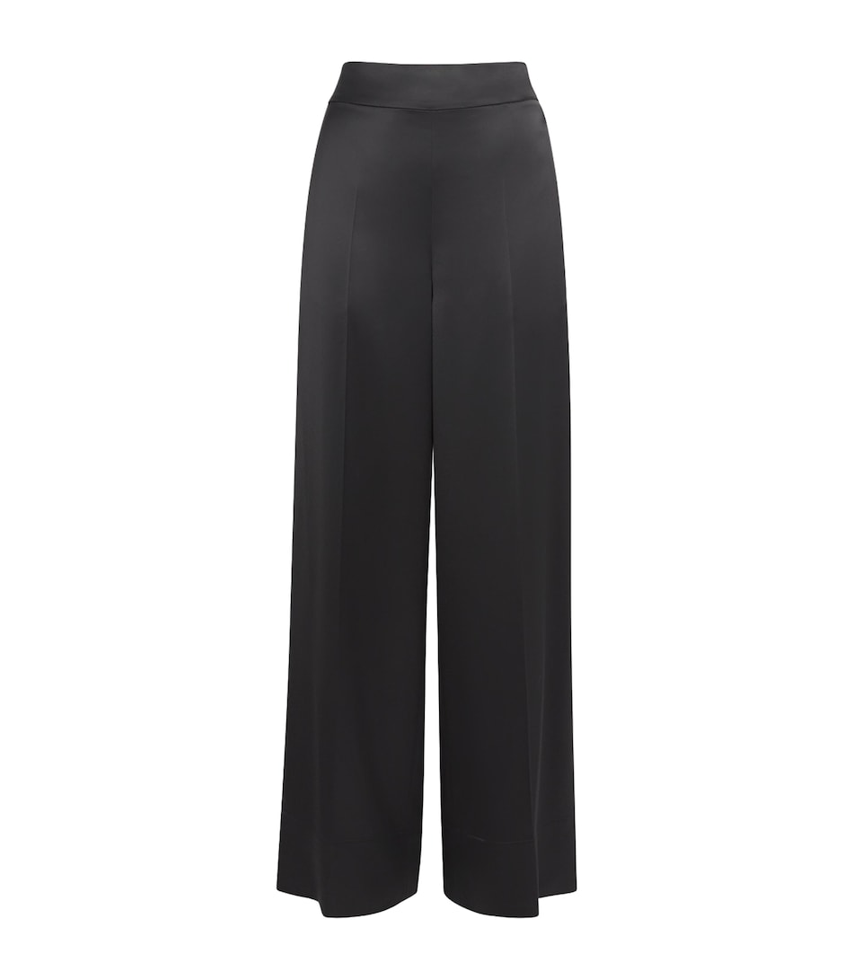 Satin Dijon Tailored Trousers