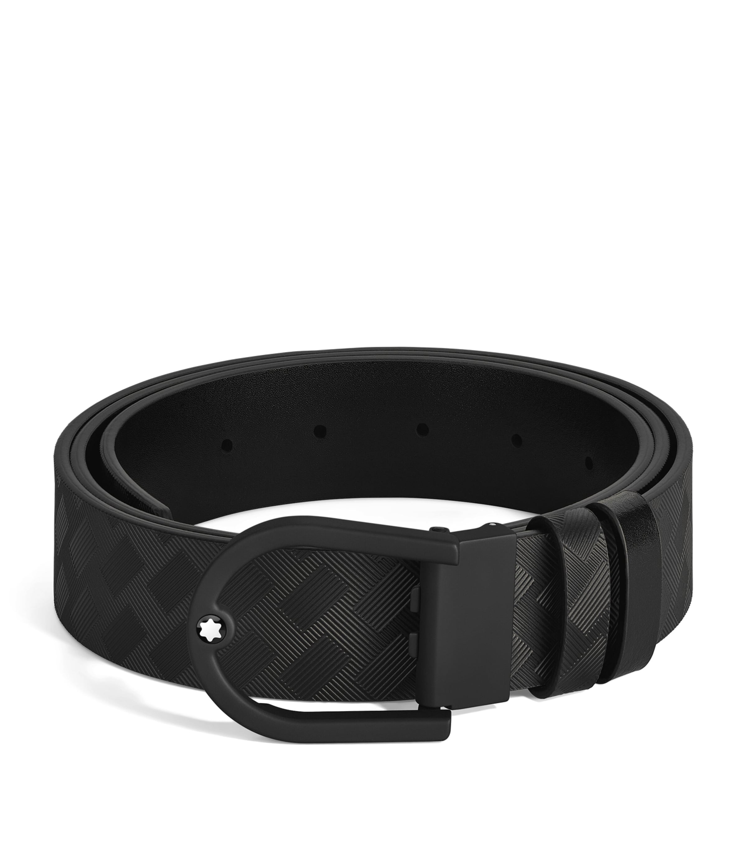Montblanc Leather Extreme 3.0 Belt Black/black