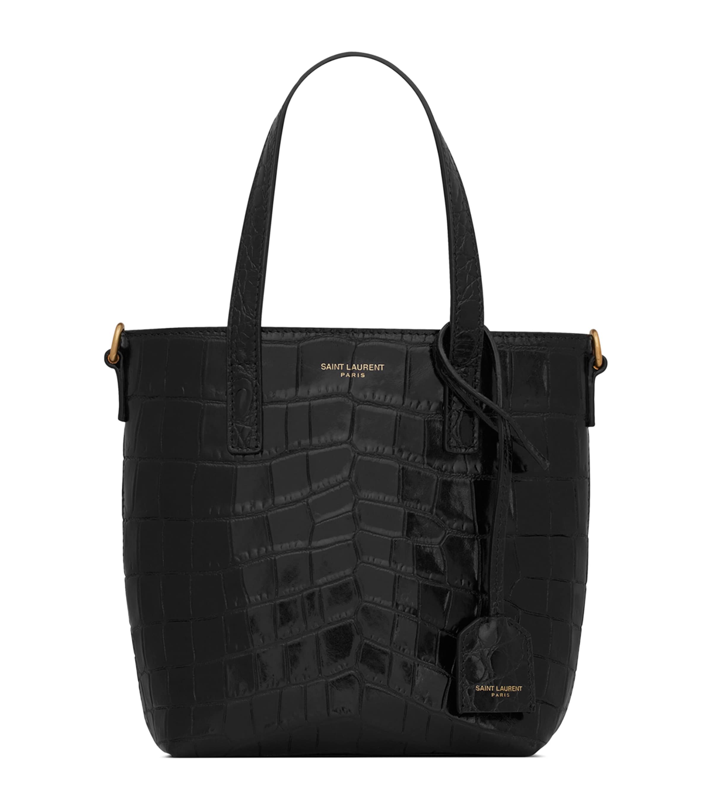 トートバッグ SAINT LAURENT Black Leather Shopping Bag Saint Laurent Loulou Shopper Bag Black Small | eBay