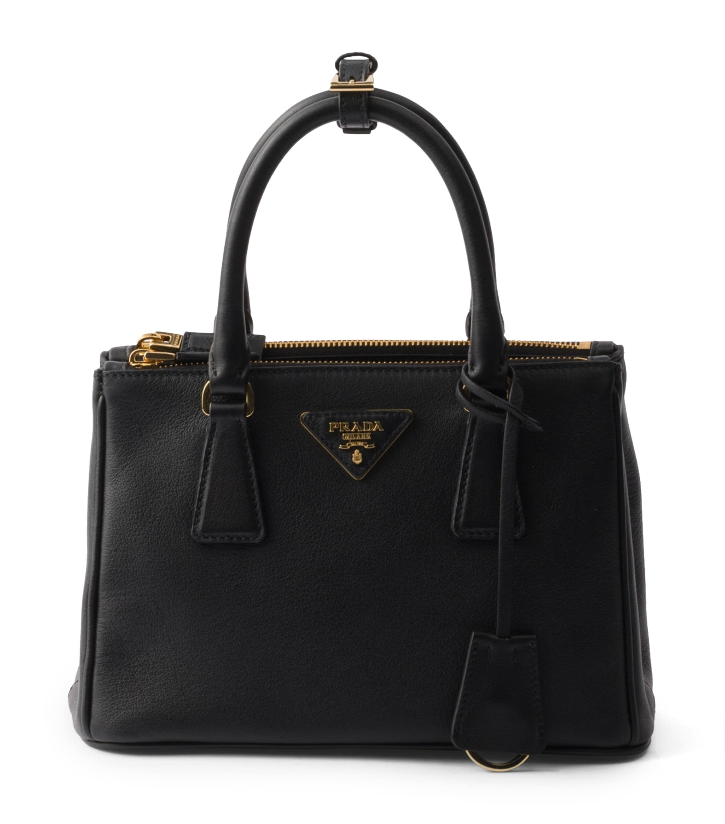 Prada Small Leather Galleria Top-Handle Bag