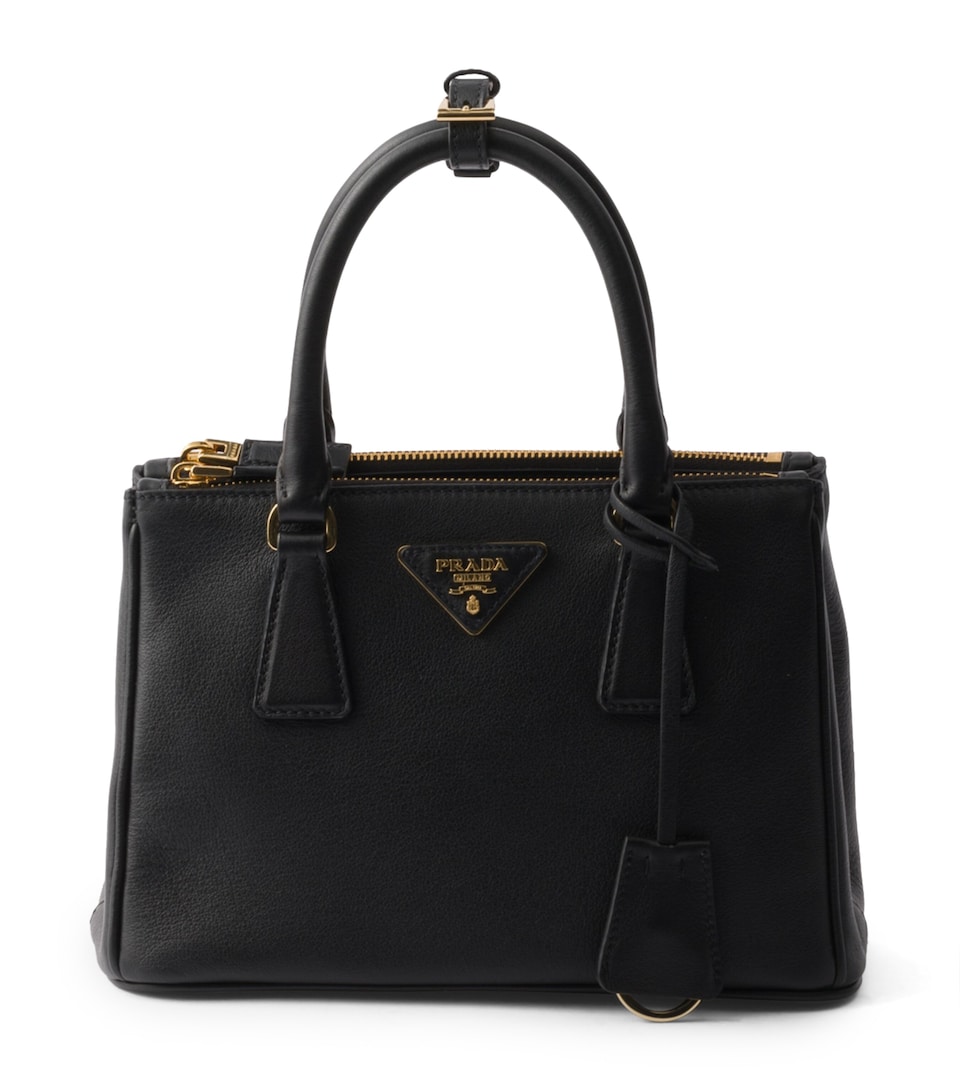 Prada Small Leather Galleria Top-Handle Bag