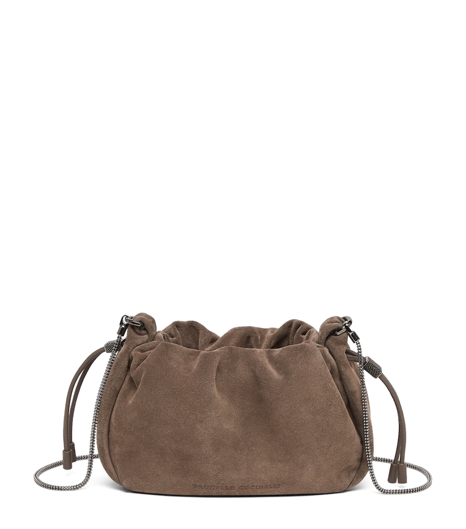 Mini Suede Mellow Bucket Bag